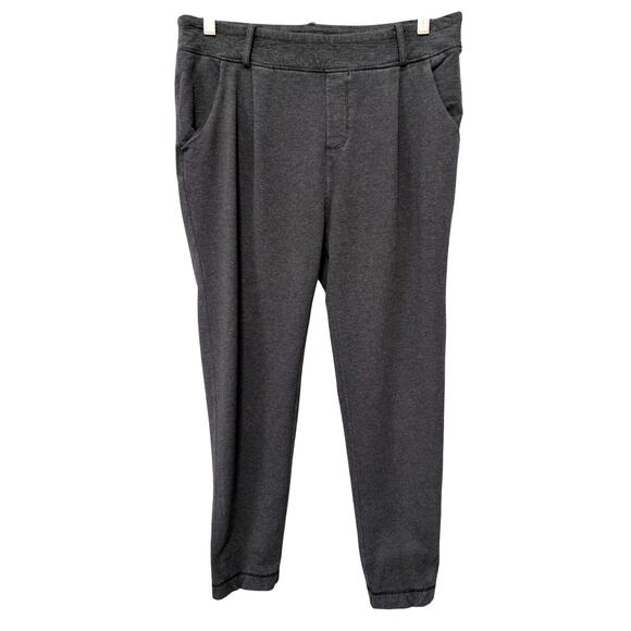 Lululemon Stress Less Pant Women 8* Heather Gray French Terry Pull On Jogger - Picture 1 of 11
